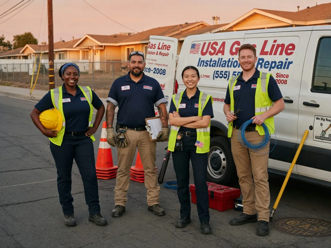 Gas Line Installation company in Glenn, CA